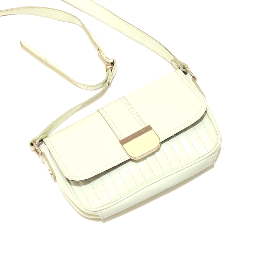 Ted Baker | Cross Body | Adjustable Strap | Enameled Closure | Pastel | Purse